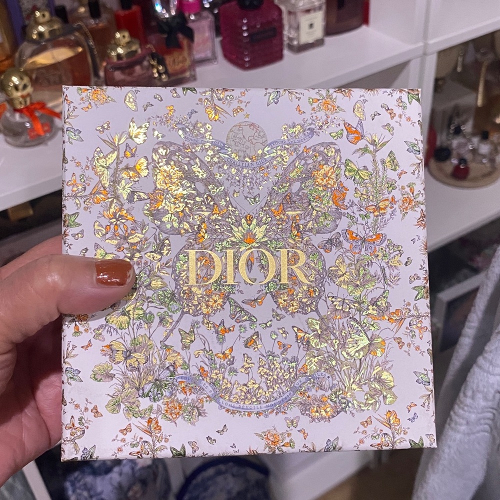 Dior Floral & Butterfly Patterned Gift Box